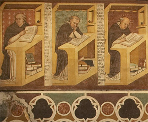 Modena fresco detail